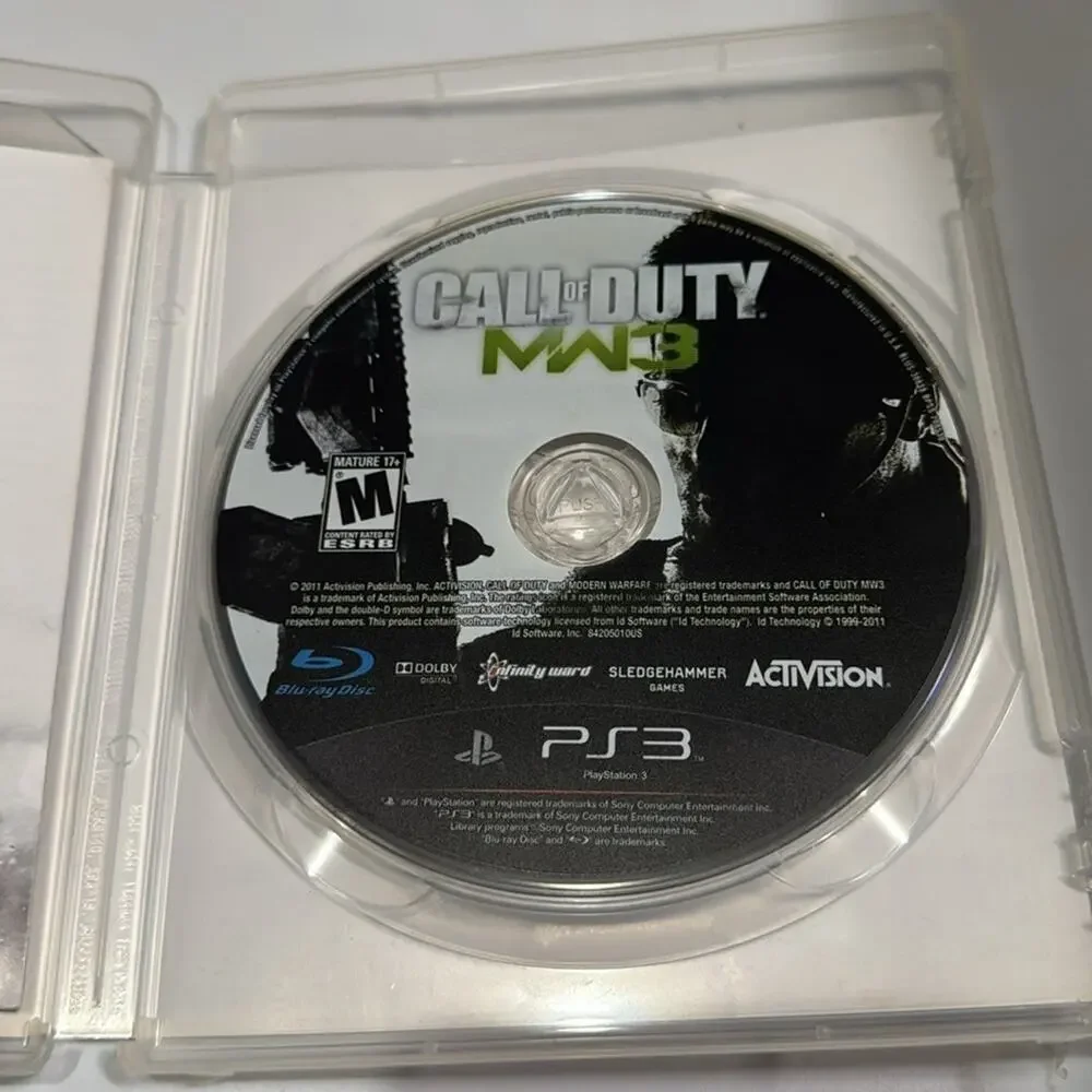 Call of Duty MW3 Modern Warfare 3 PS3 Sony PlayStation 3 USED